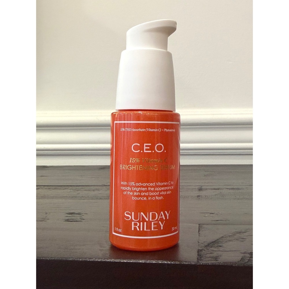 Sunday Riley CEO Vitamin C 15% Brightening Serum 30ml (1.7 fl oz) No Box